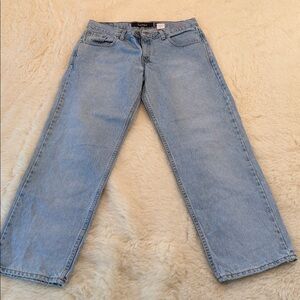Vintage Levi’s SilverTab Loose Jeans 90s Grunge USA Made Size 13 Short Waist 34”
